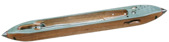 HB Shuttle Industries manufactures high-quality silk shuttles with two-sided fiber construction, combining precision workmanship with durable materials. Designed for compatible silk weaving looms, these shuttles provide reliable performance and a smooth weaving experience.